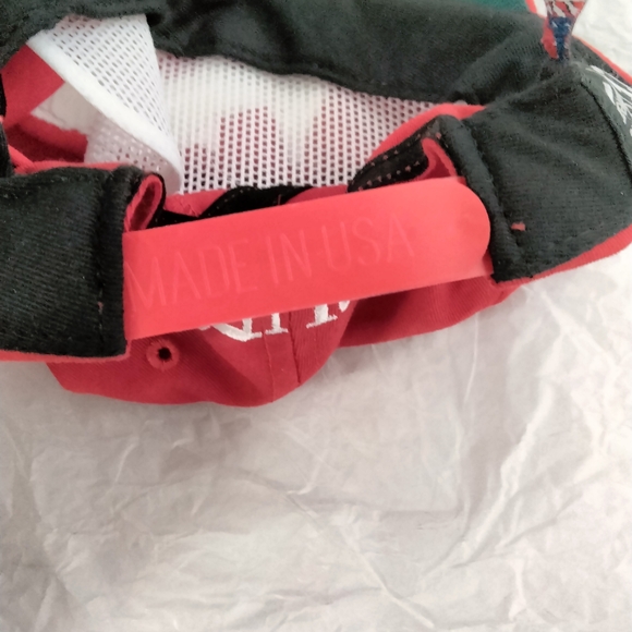 Official Trump USA Hat Cap Red CaliFame 45 Snapback made in USA - Picture 7 of 13